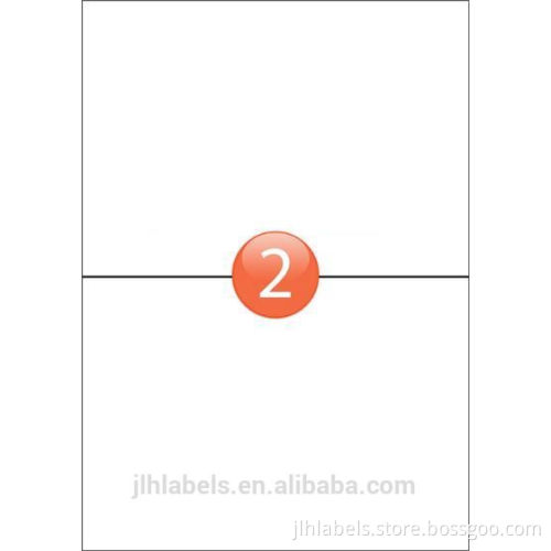 Square Cornered Labels 210mm x 149mm,Compatible with Avery DPS02
